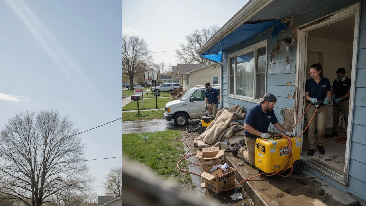 Basement Flood Cleanup in Nevis, MN near me